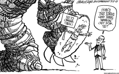 HEALTH CARE STATUS QUO by Mike Keefe
