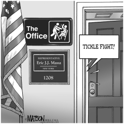 THE OFFICE WITH CONGRESSMAN MASSA by R.J. Matson