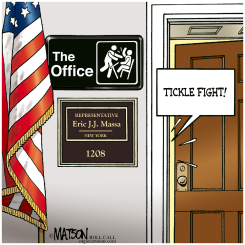 THE OFFICE WITH CONGRESSMAN MASSA by R.J. Matson