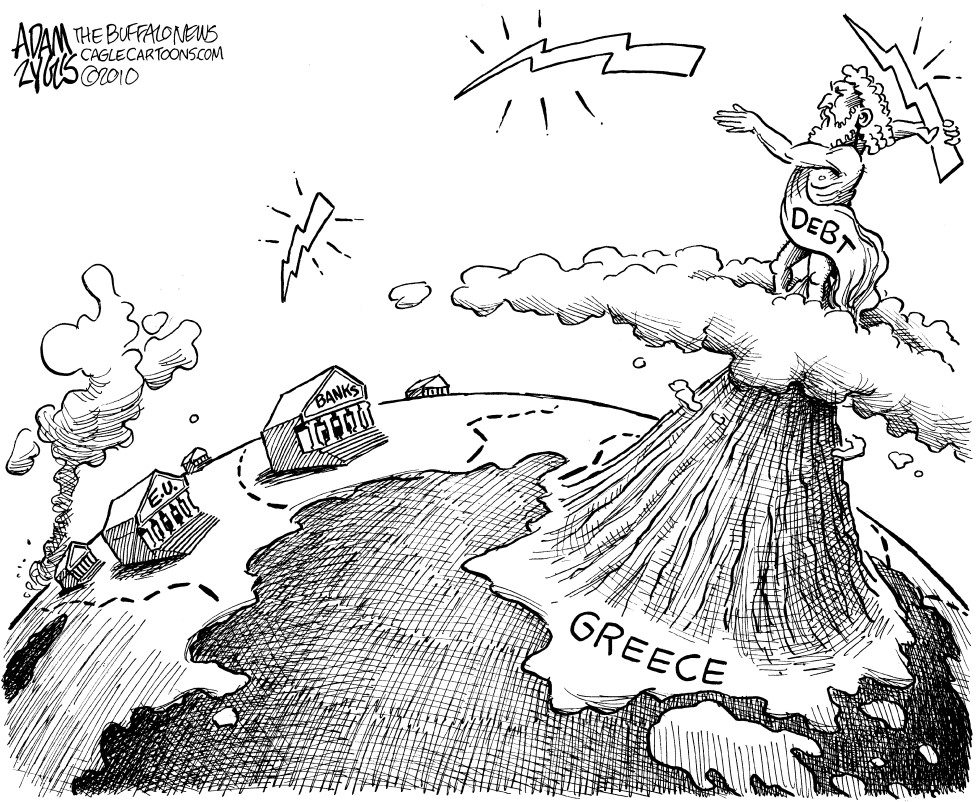 Greek Mountain of Debt
