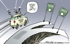 GANG LIFE  by Mike Keefe