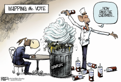 HEALTH CARE SUNDAE  by Nate Beeler