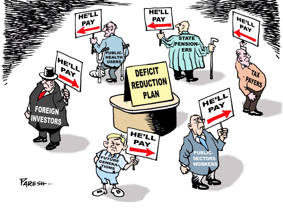 Who'll pay for Deficit  ?