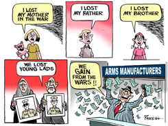WAR GAIN AND LOSS by Paresh Nath