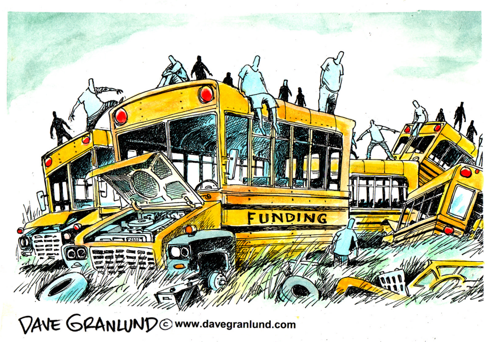  PUBLIC SCHOOL FUNDING by Dave Granlund