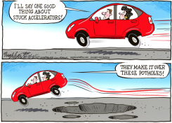 TOYOTA PRIUS  by Bob Englehart