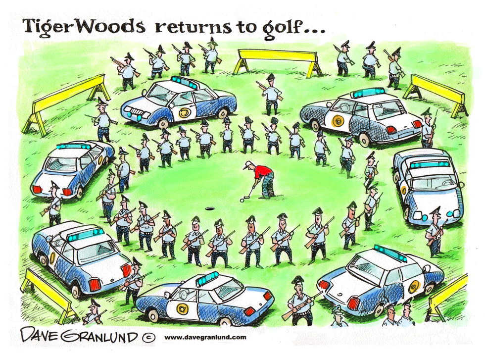 Tiger Woods returns to golf