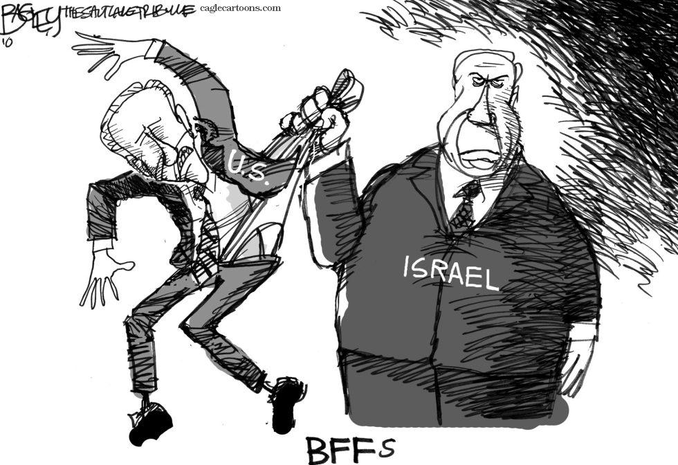  BEST FRIEND ISRAEL by Pat Bagley