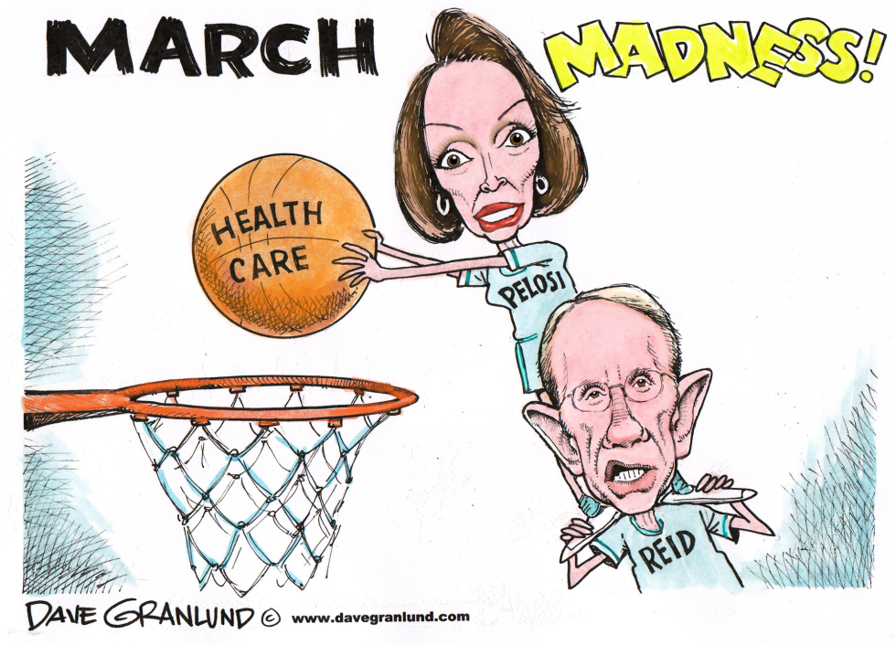  MARCH MADNESS AND HEALTH CARE by Dave Granlund