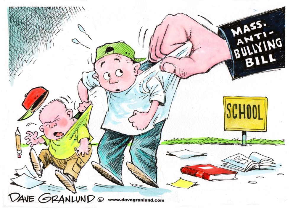  MASSACHUSETTS ANTI-BULLYING BILL by Dave Granlund