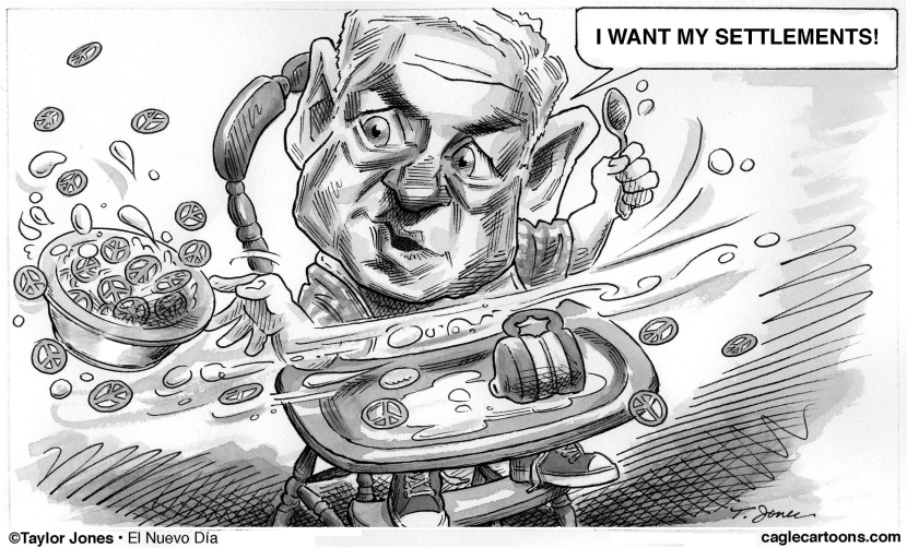Benjamin Netanyahu temper tantrum