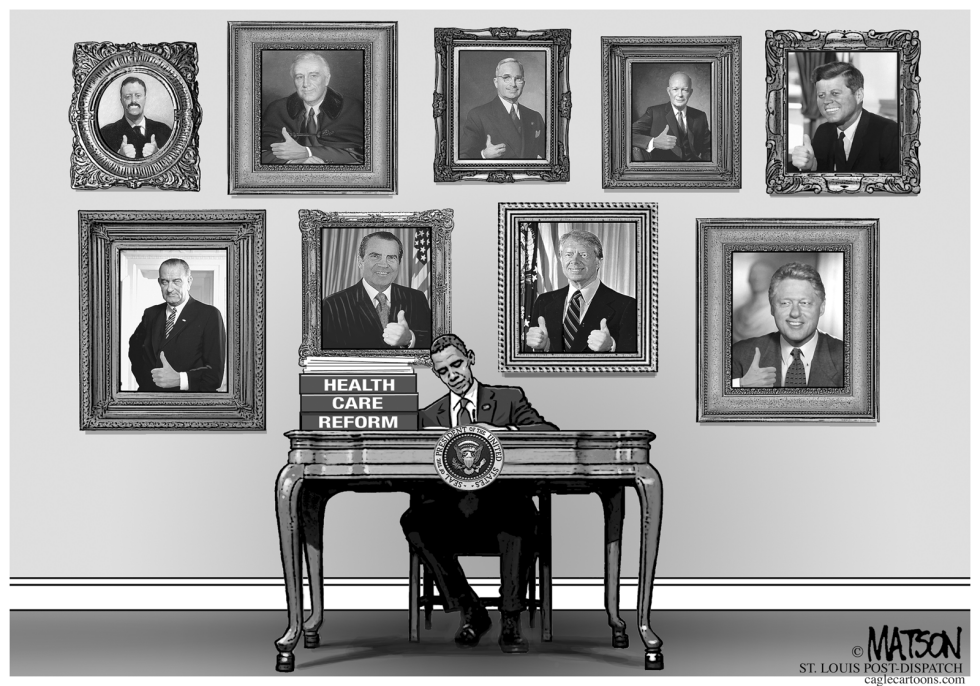 President Obama Signs Health Care Reform Bill