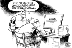 CHINA VS GOOGLE by Nate Beeler