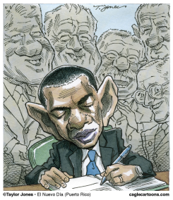 OBAMA Y COMPAñEROS -  by Taylor Jones