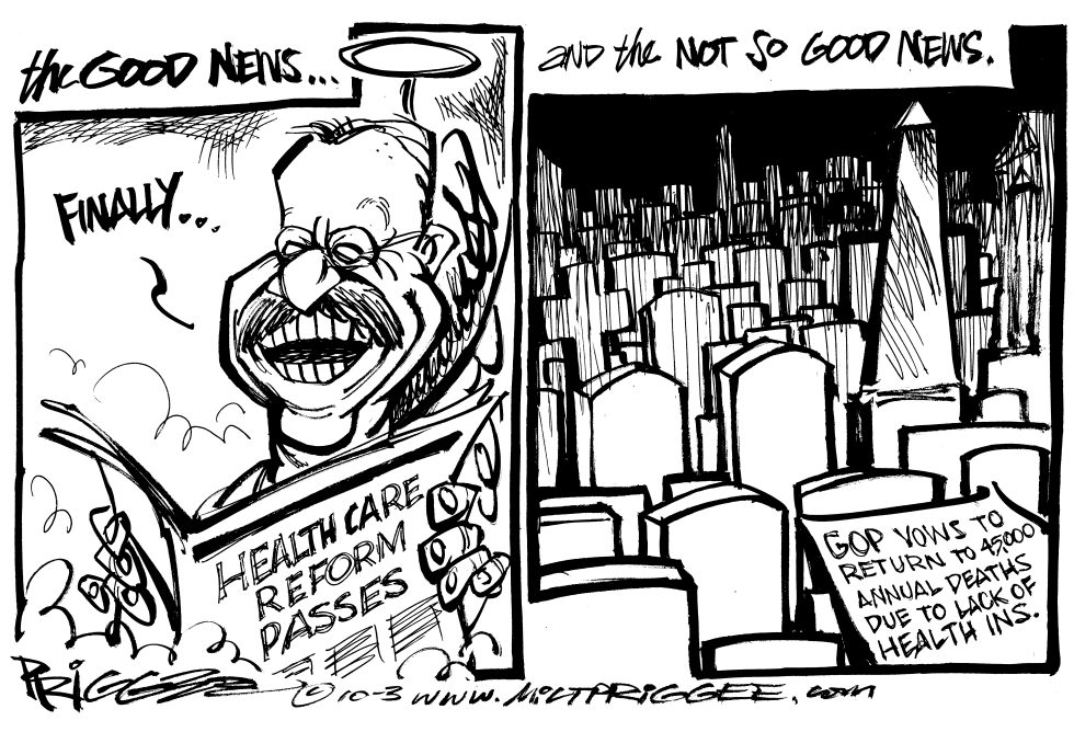  GOOD NEWS WEEK by Milt Priggee