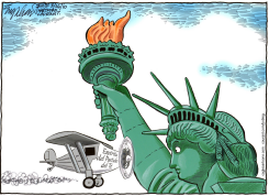 VIOLENCIA DEL PARTIDO DEL TE / by Bob Englehart