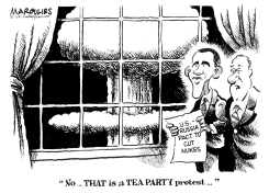 TEA PARTY PROTEST by Jimmy Margulies