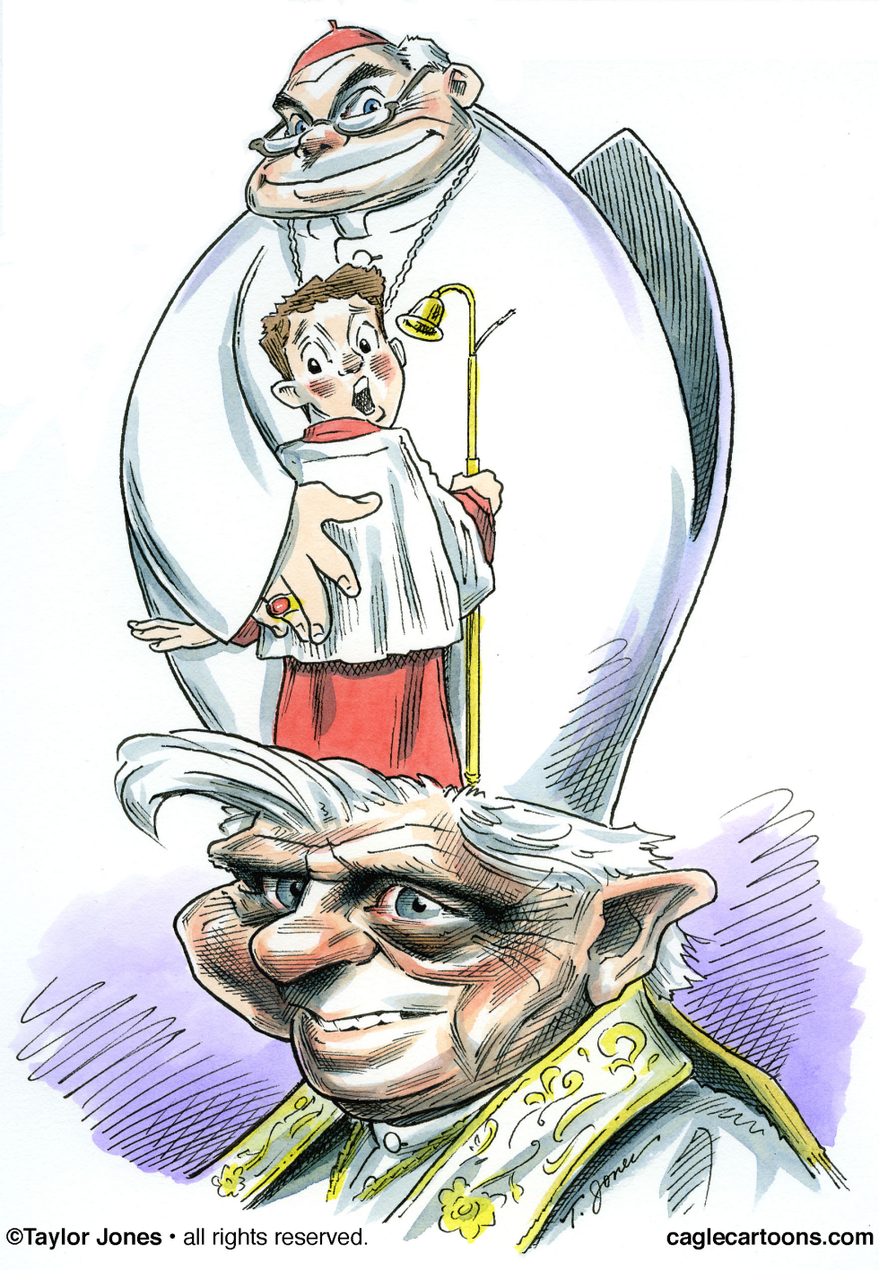Papa Benedicto - Nadie tan Ciego... / COLOR
