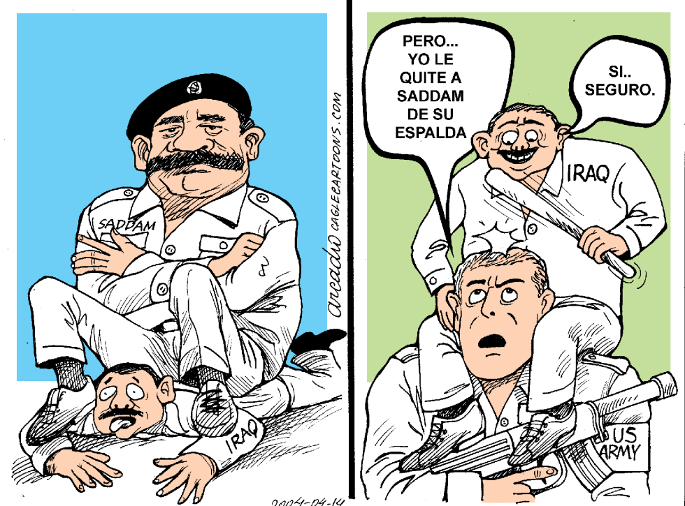  IRAQ INCOMODO by Arcadio Esquivel