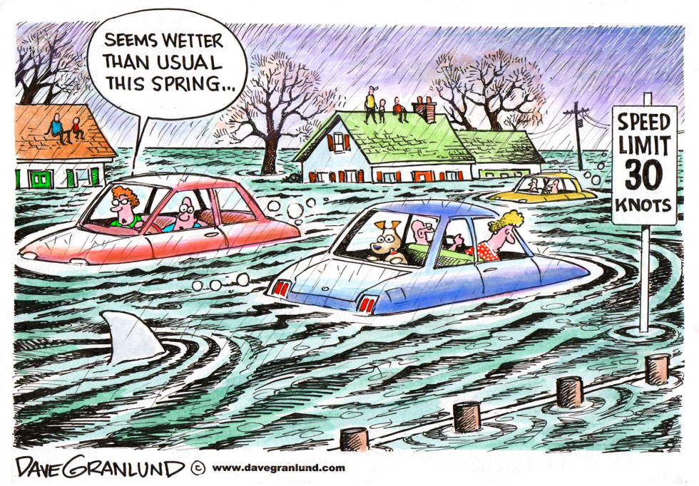Spring flooding