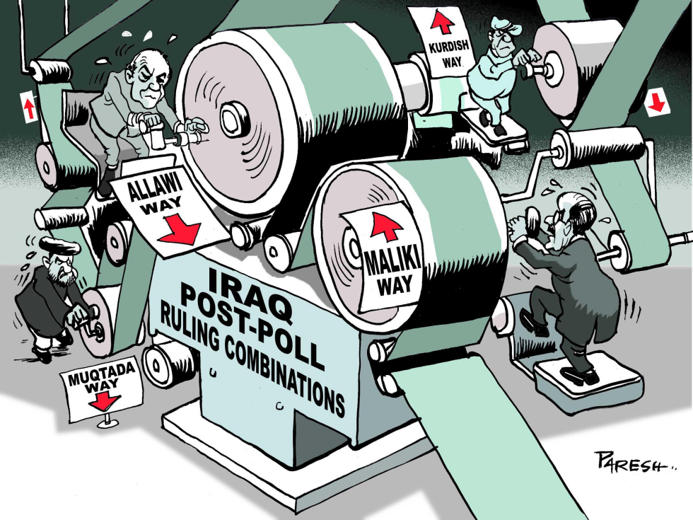 Iraq post-poll toil