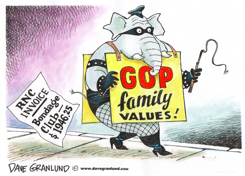 GOP family values and bondage clubs