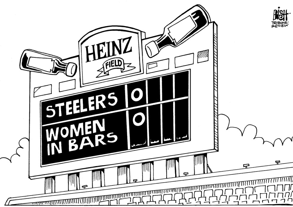 STEELERS TROUBLE, b/w