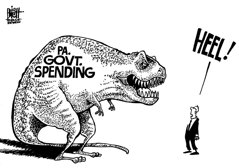 LOCAL- PA SPENDING, b/w