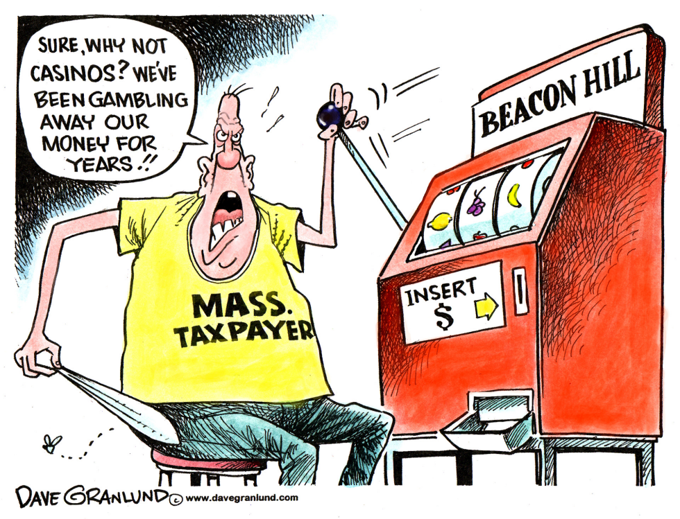  MASSACHUSETTS CASINOS PLAN by Dave Granlund