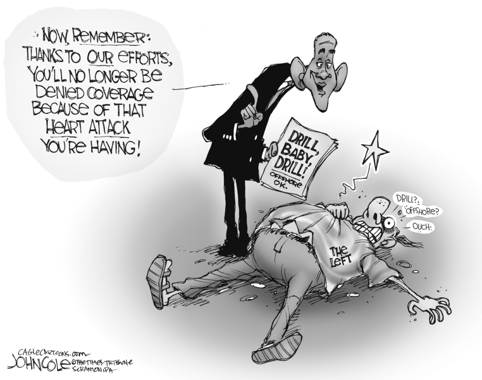 Obama offshore drilling plan BW