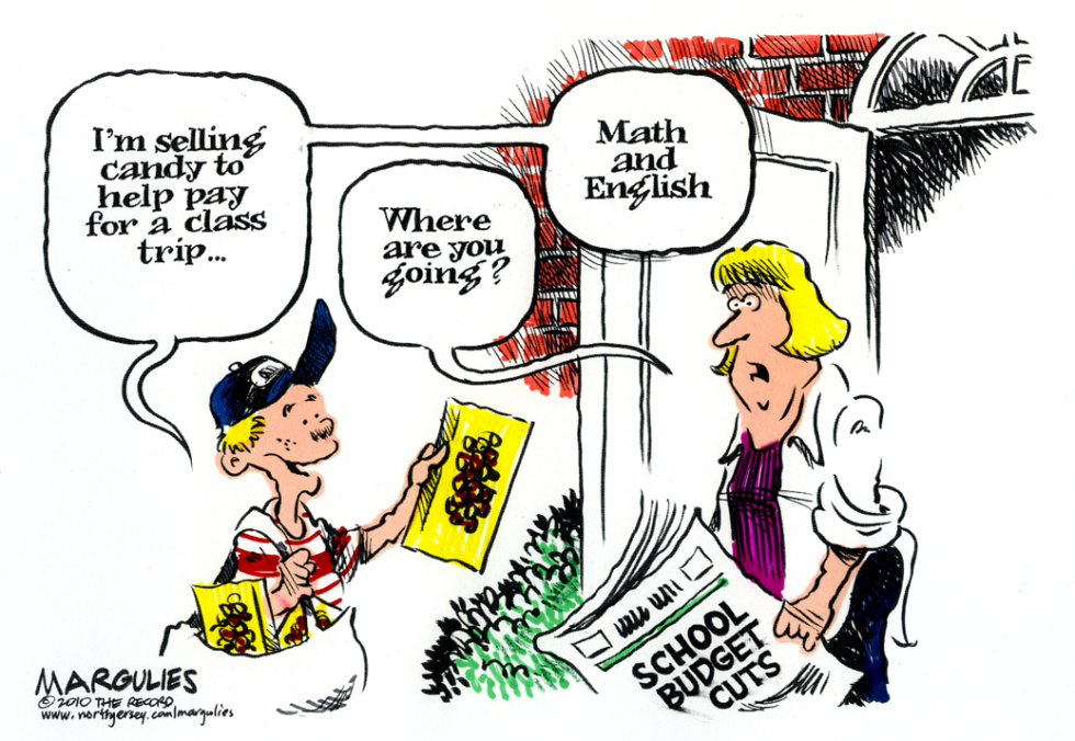 School budget cuts color
