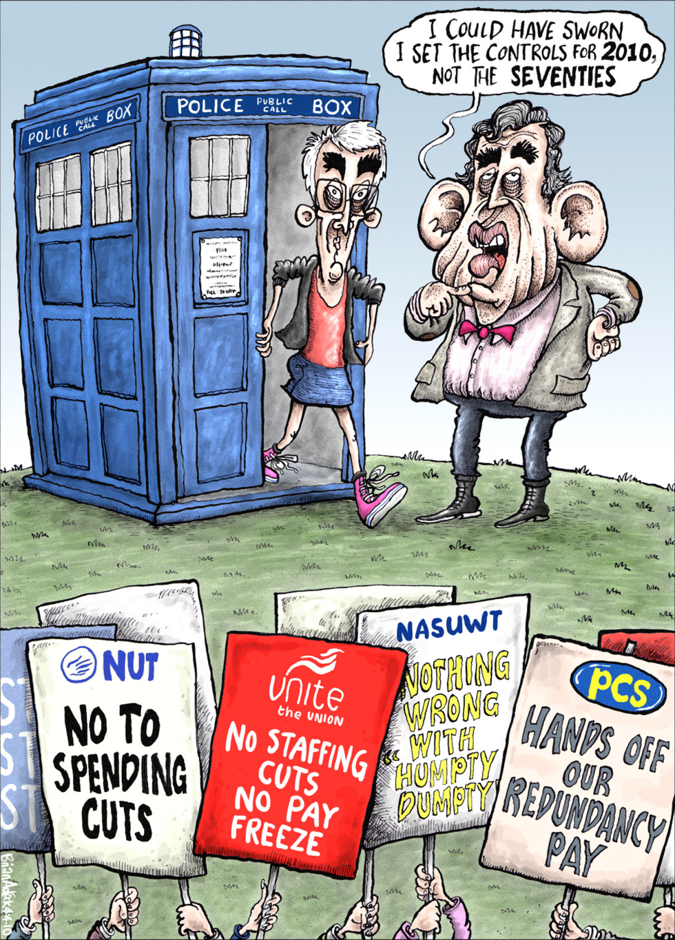 Strikes and Doctor Who Return to UK