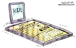 R.I.P. PRINT -  by Christo Komarnitski