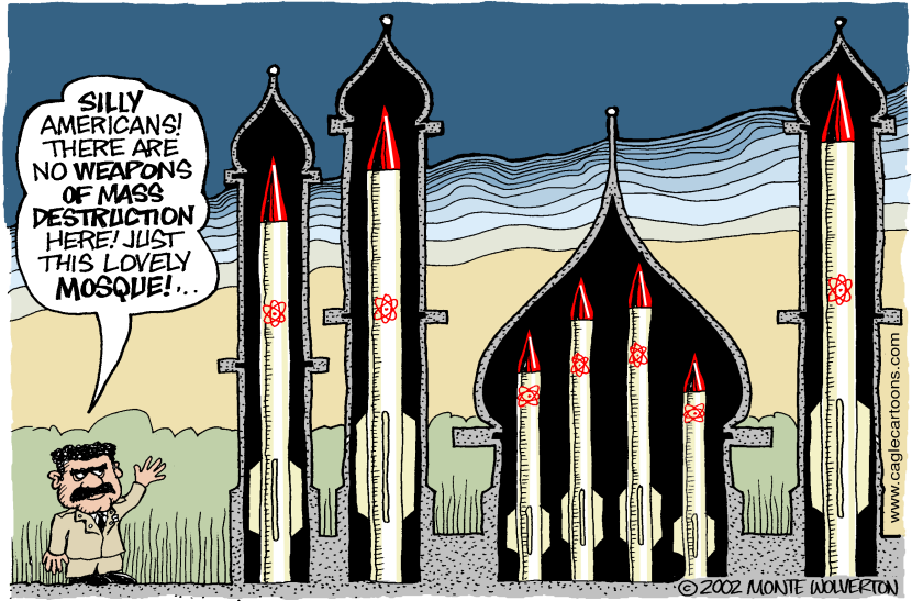 COLOR Saddam Hides Weapons