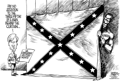 LOCAL VA - CONFEDERATE HISTORY MONTH by Nate Beeler