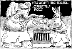 VACANTE EN EL TRIBUNAL BATALLA VICIOSA by Monte Wolverton