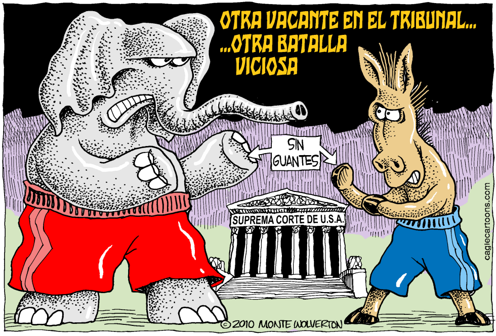  VACANTE EN EL TRIBUNAL  BATALLA VICIOSA  by Wolverton