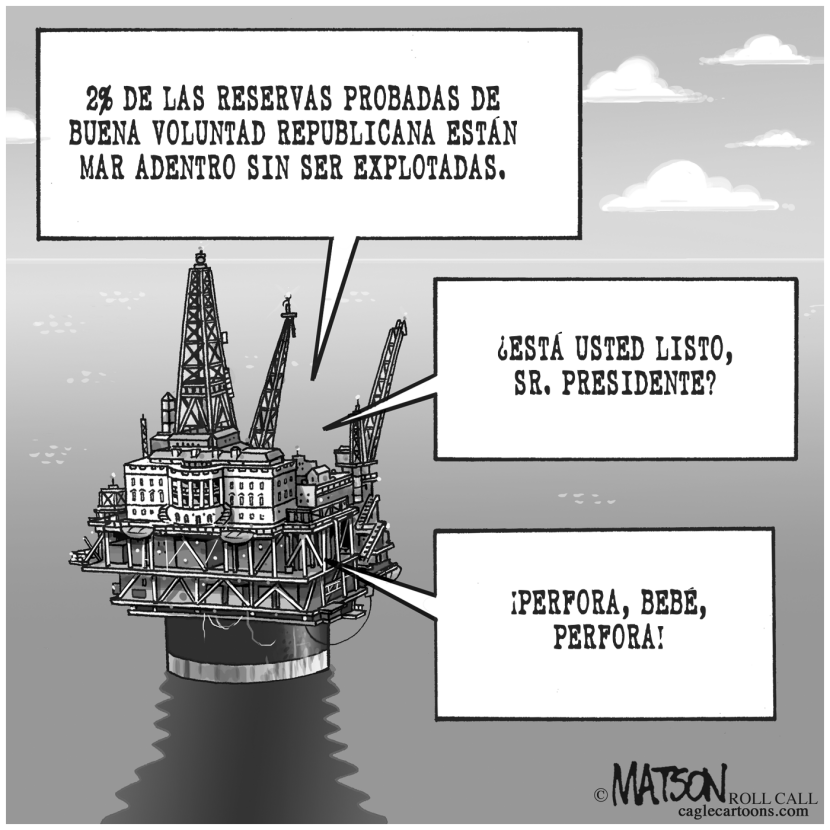 Perforando para los Republicanos