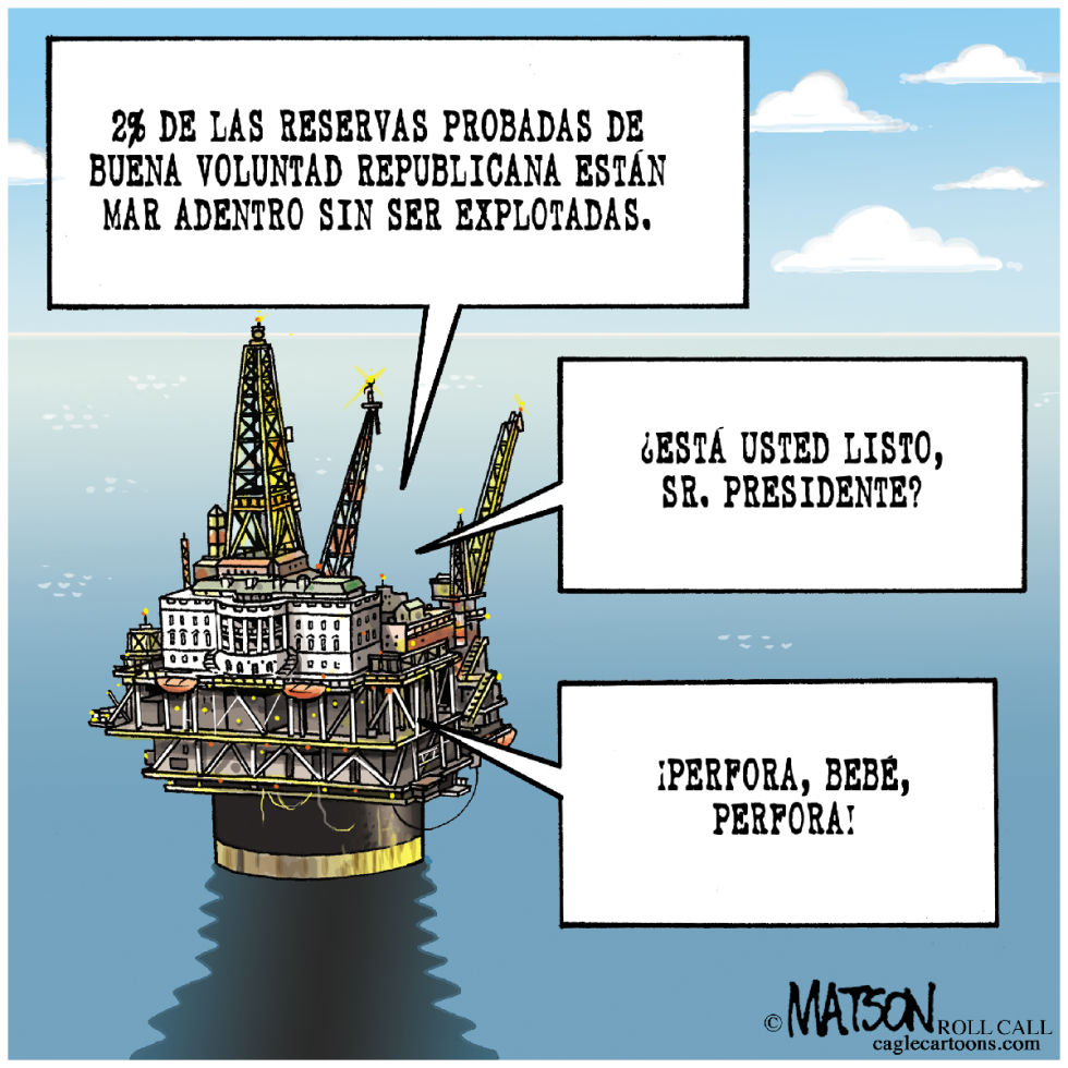  PERFORANDO PARA LOS REPUBLICANOS  by RJ Matson