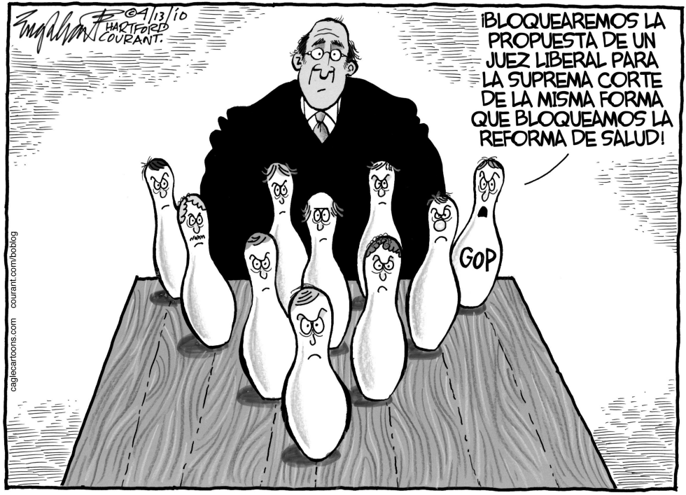  SUPREMA CORTE DE LOS ESTADOS UNIDOS by Bob Englehart