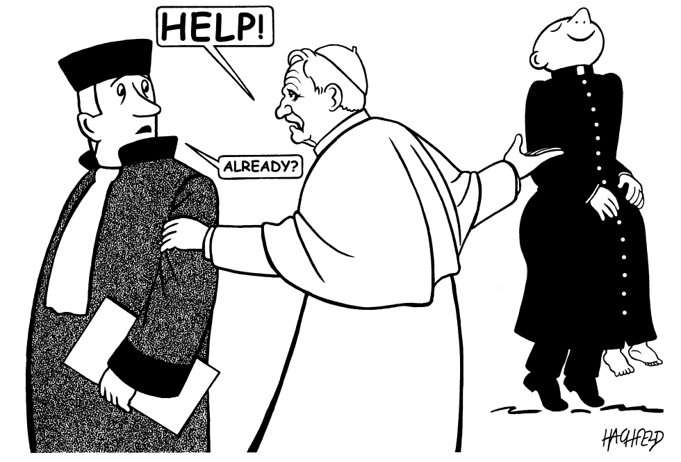  POPE, JUDICIARY by Rainer Hachfeld