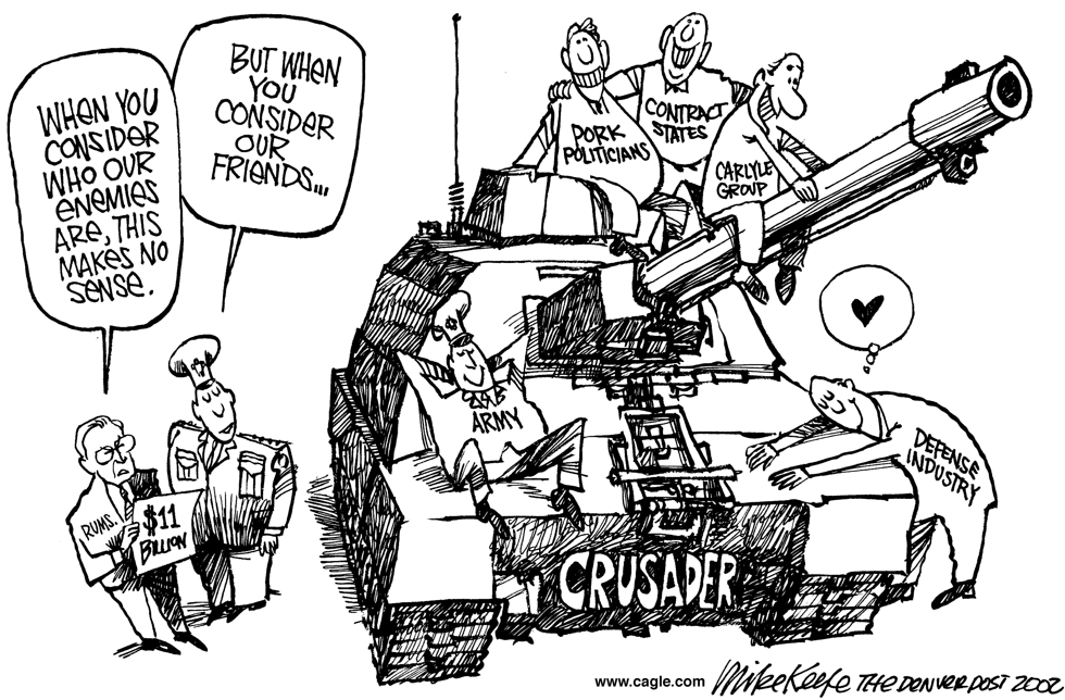 Rumsfeld Crusader