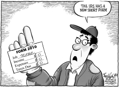 TAX TIME by Bob Englehart