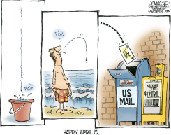HAPPY APRIL 15  by John Cole