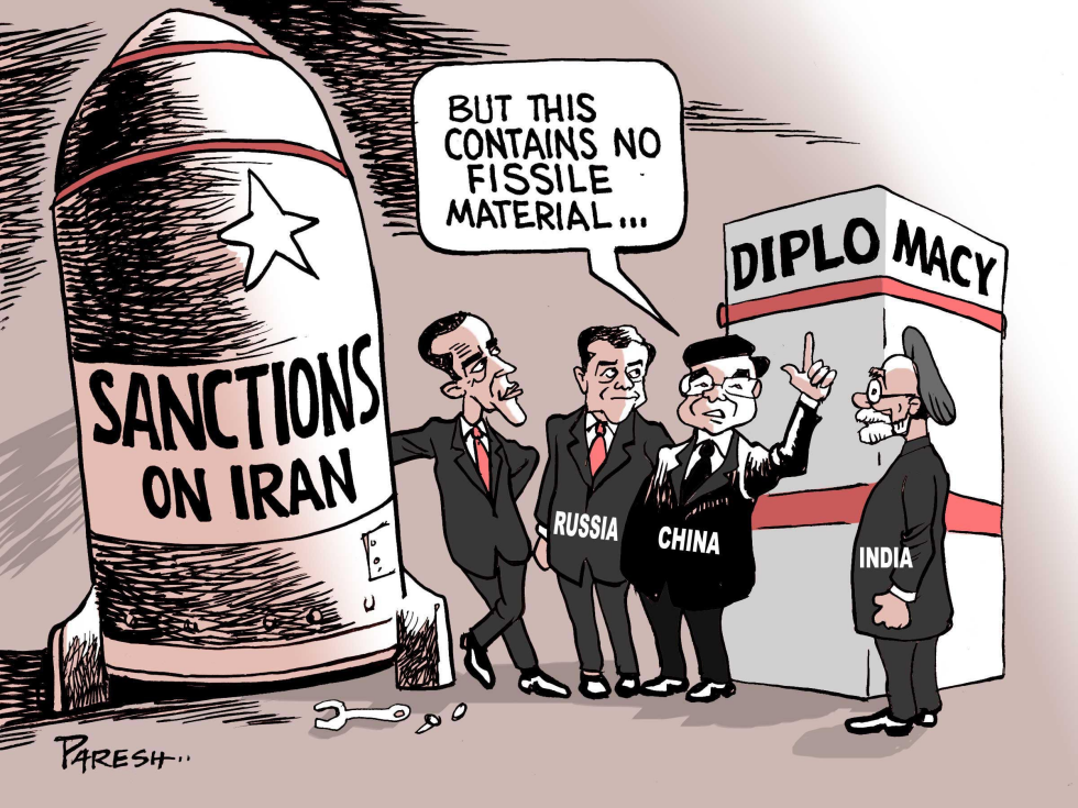  SANCTIONS & DIPLOMACY by Paresh Nath