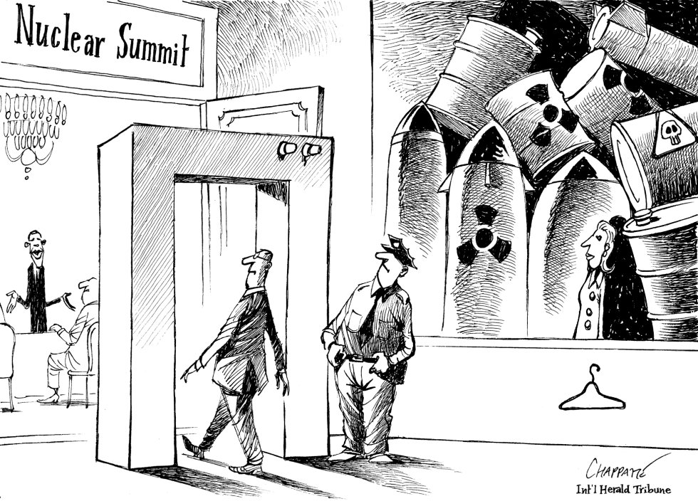  NUCLEAR SUMMIT IN WASHINGTON by Patrick Chappatte