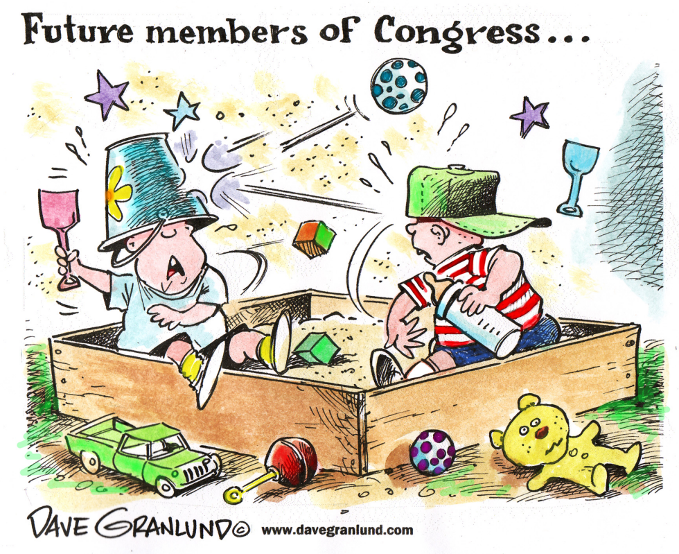  FUTURE MEMBERS OF CONGRESS by Dave Granlund