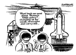 OBAMA NASA POLICY by Jimmy Margulies