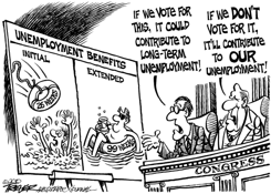 JOBLESS BENEFITS by John Trever