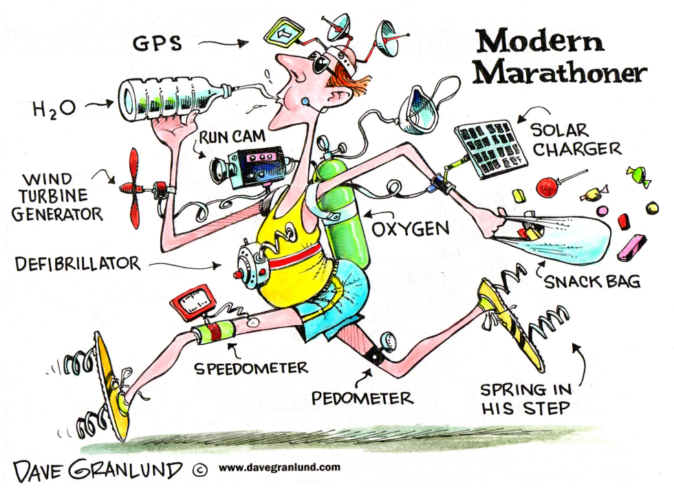 Marathon runner